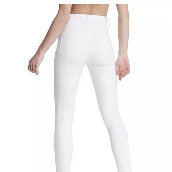 NWT rag & bone Jeans White Nina HighRise Ankle Skinny Retail $250 Size 23 - Picture 2 of 11